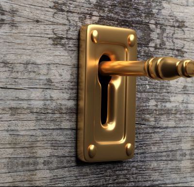 gold-key-wooden-door